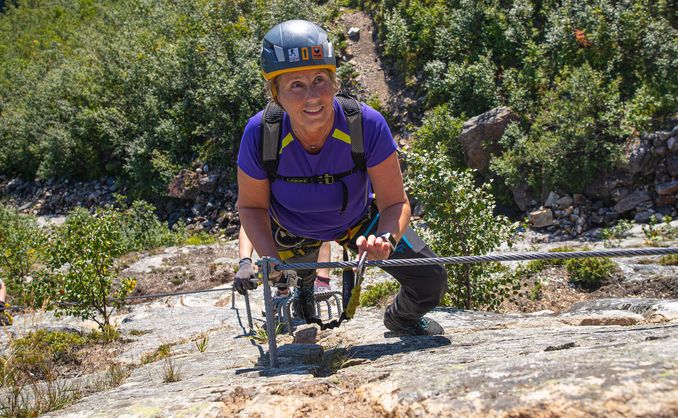 Via Ferrata og Zipline