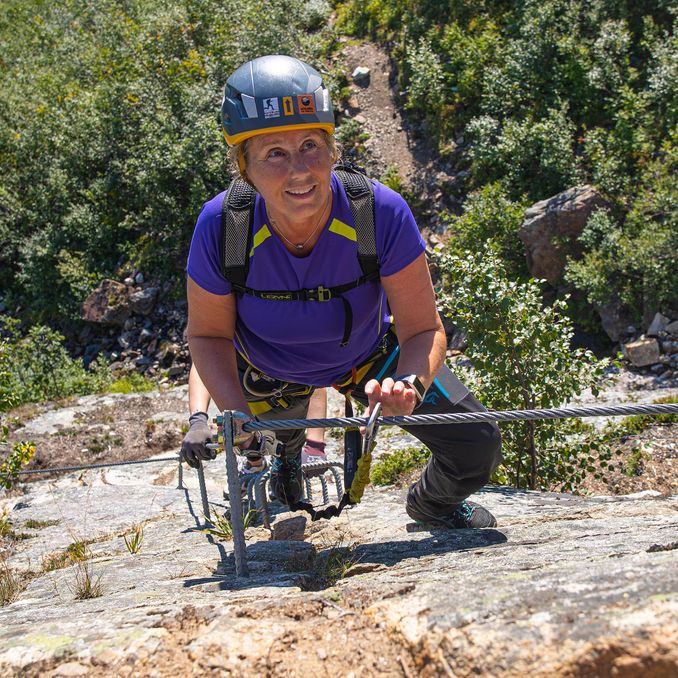 Via Ferrata og Zipline
