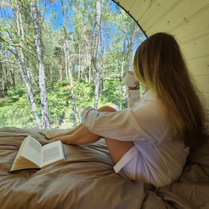 Overnatting i luksustønne