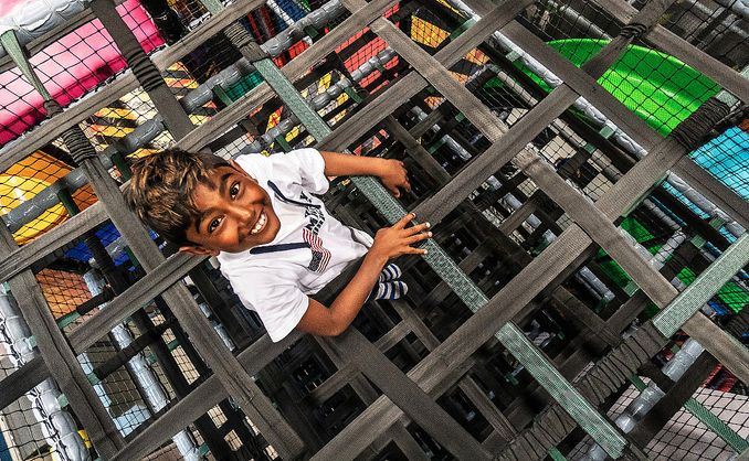 Familiedag på lekeland