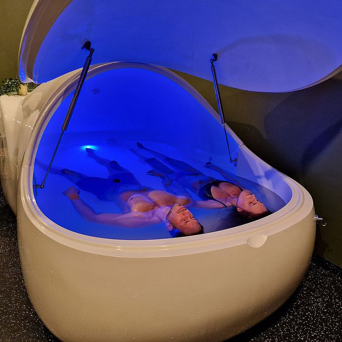 Parfloating med IR Sauna