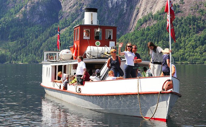 Familiecruise på dampskip