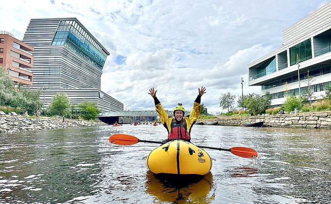 Elvepadling i Akerselva