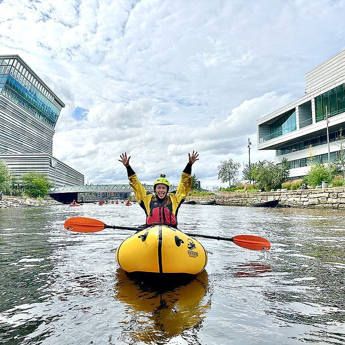 Elvepadling i Akerselva
