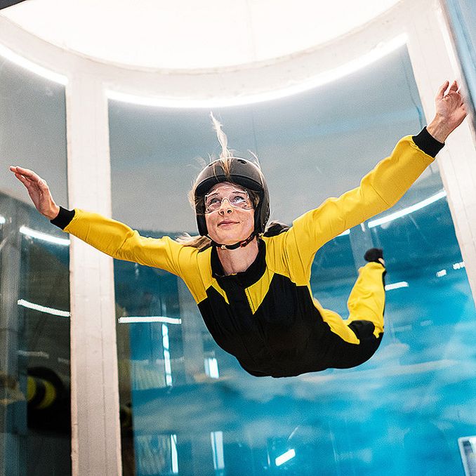 Indoor skydive